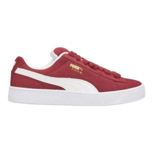 puma suede xl – bordeaux white