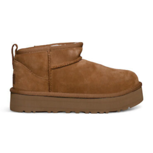 ugg classic ultra mini platform black chestnut