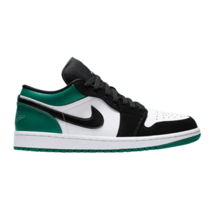 jordan 1 low – white black mystic green