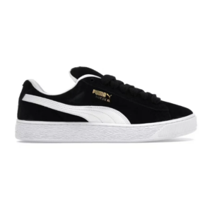 puma suede xl – black white