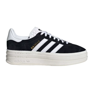 adidas gazelle bold core – black white