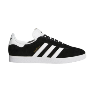 adidas gazelle core – black cloud white gold