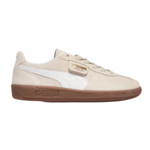 puma palermo trainers in beige