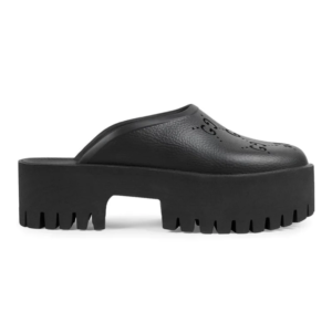 gucci perforated gg platform mules (copy)