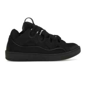 lanvin leather curb – triple black