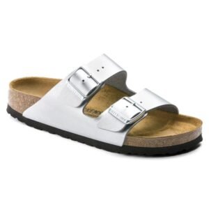 birkenstock arizona silver