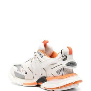 balenciaga track – white orange