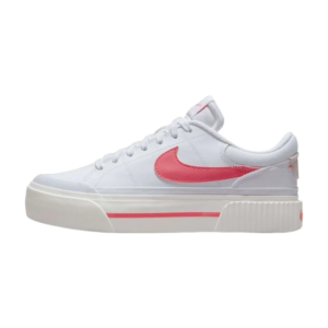 nike court legacy lift – white coral