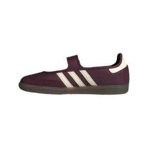 adidas samba jane maroon cream white