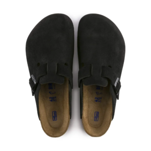 birkenstock boston soft footbed black