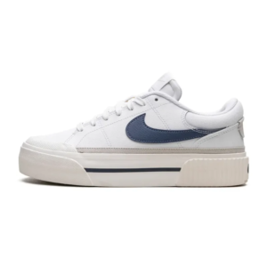 nike court legacy lift – white diffused blue