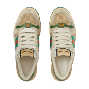 gucci screener butter leather – green