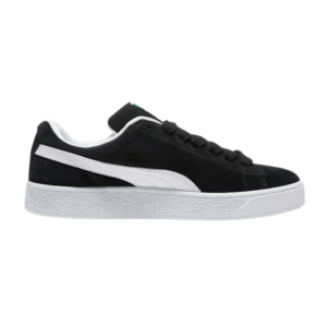 puma suede xl – black white