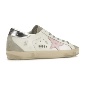 golden goose super star – ice white orchid pink