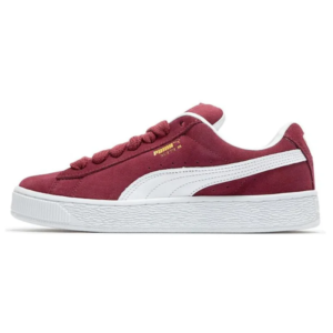 puma suede xl – bordeaux white