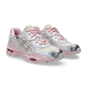 asics gel nyc – kicki yang zhang pink cream pure silver