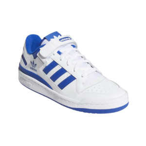 adidas forum low – white royal blue