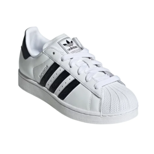 adidas superstar – white black