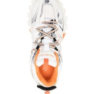 balenciaga track – white orange