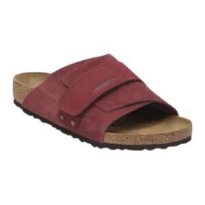 birkenstock kyoto nubuck leather suede – zinfandel