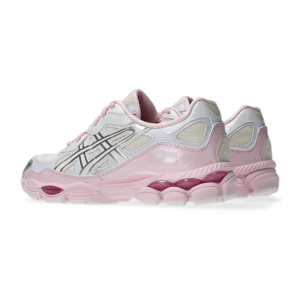 asics gel nyc – kicki yang zhang pink cream pure silver