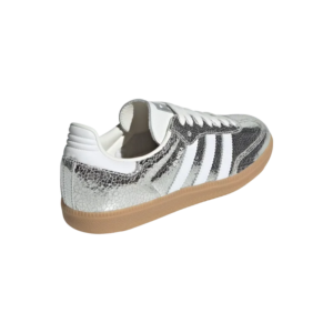 adidas samba og – silver metallic cloud white core white