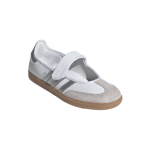 adidas samba jane white sliver metallic