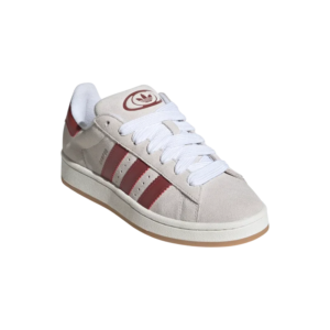 adidas campus 00s crystal white core white preloved ruby
