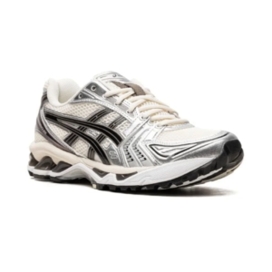 asics gel kayano 14 cream black metallic plum