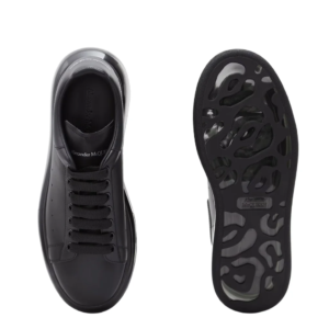 alexander mcqueen oversized – black shiny sole