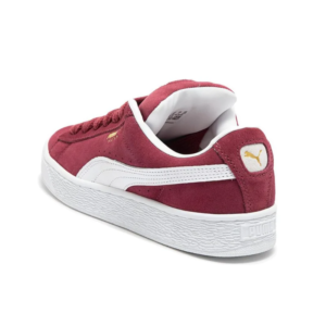 puma suede xl – bordeaux white