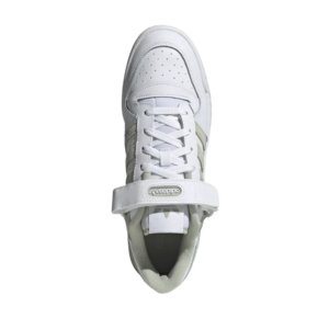 adidas forum low – white green