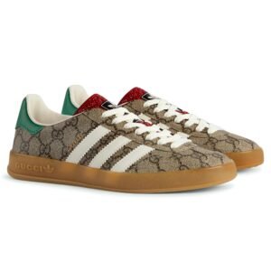 adidas x gucci – gazelle beige gg monogram