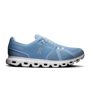 on running cloud 6 chambray white