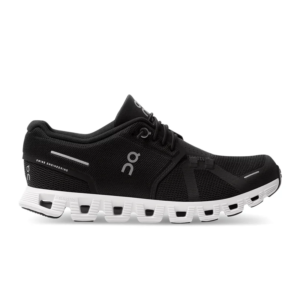 on running cloud 5 black white