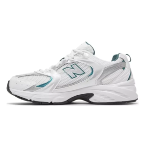 new balance 530 – white silver green