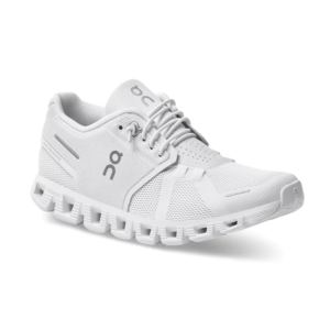 on running cloud 5 all white