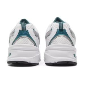 new balance 530 – white silver green