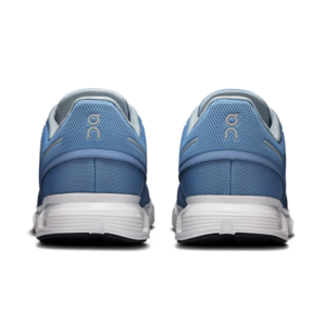 on running cloud 6 chambray white