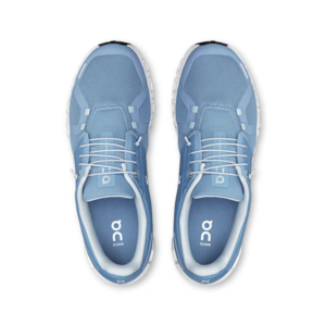 on running cloud 6 chambray white